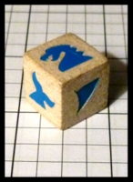 Dice : Dice - Game Dice - Survive Escape from Atlantis by Parker Brothers - Ebay July 2013